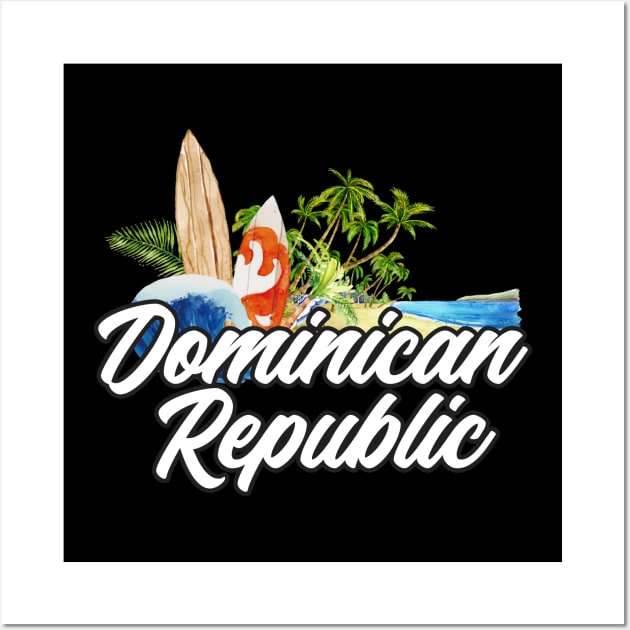 Dominican Republic trip. Perfect fitting present for mom girlfriend mother boyfriend mama gigi nana mum uncle dad father friend him or her Wall Art by SerenityByAlex